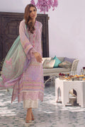 Ansab Jahangir | Digital Silk | Lilac Paisley