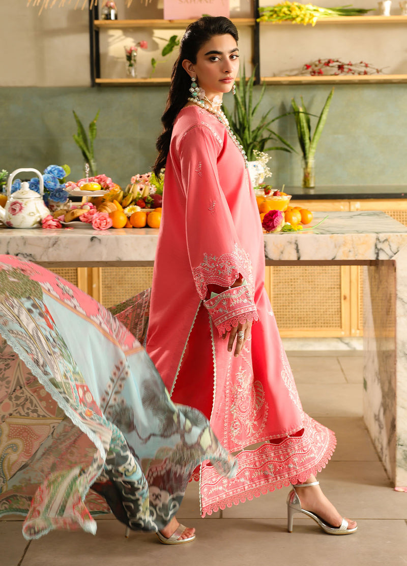 Sahane | In Laws in Lawn Eid Edit | CT-21006 Rosetta