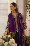Annus Abrar | Designer Picks 24 | VISAAL AUBERGINE - SHIRT AND DUPATTA