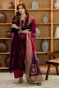 Fatima Khan | Warm Whisper Velvet 25 | Majestic Garnet