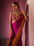 Zainab Chottani | Semi Formals | FUSCHIA QUARTS