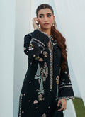 Farah Talib Aziz | Designer Picks 24 | PETRA BLACK EMBROIDERED SHIRT AND DUPATTA