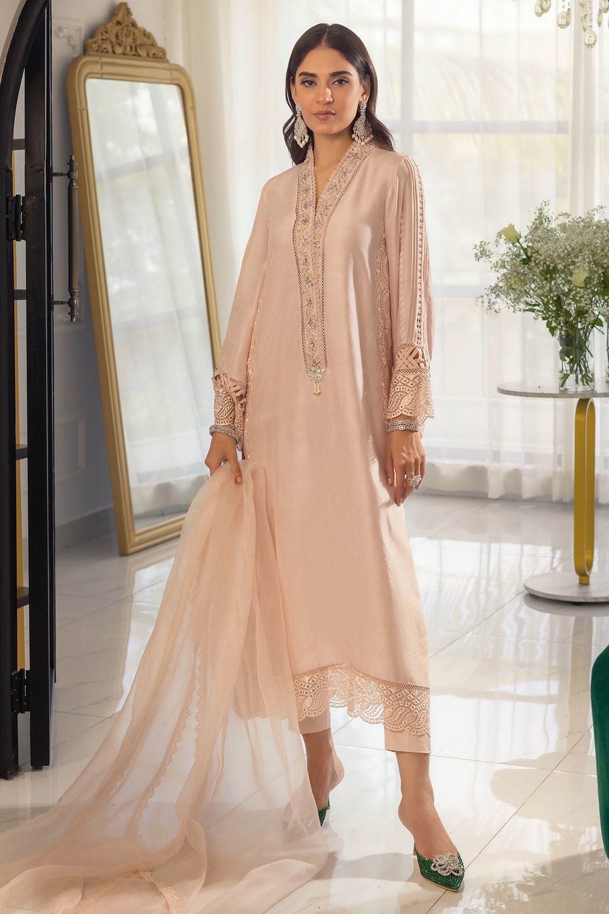 Annus Abrar | Designer Picks 24 | RAYLA SAND - SHIRT AND PANTS