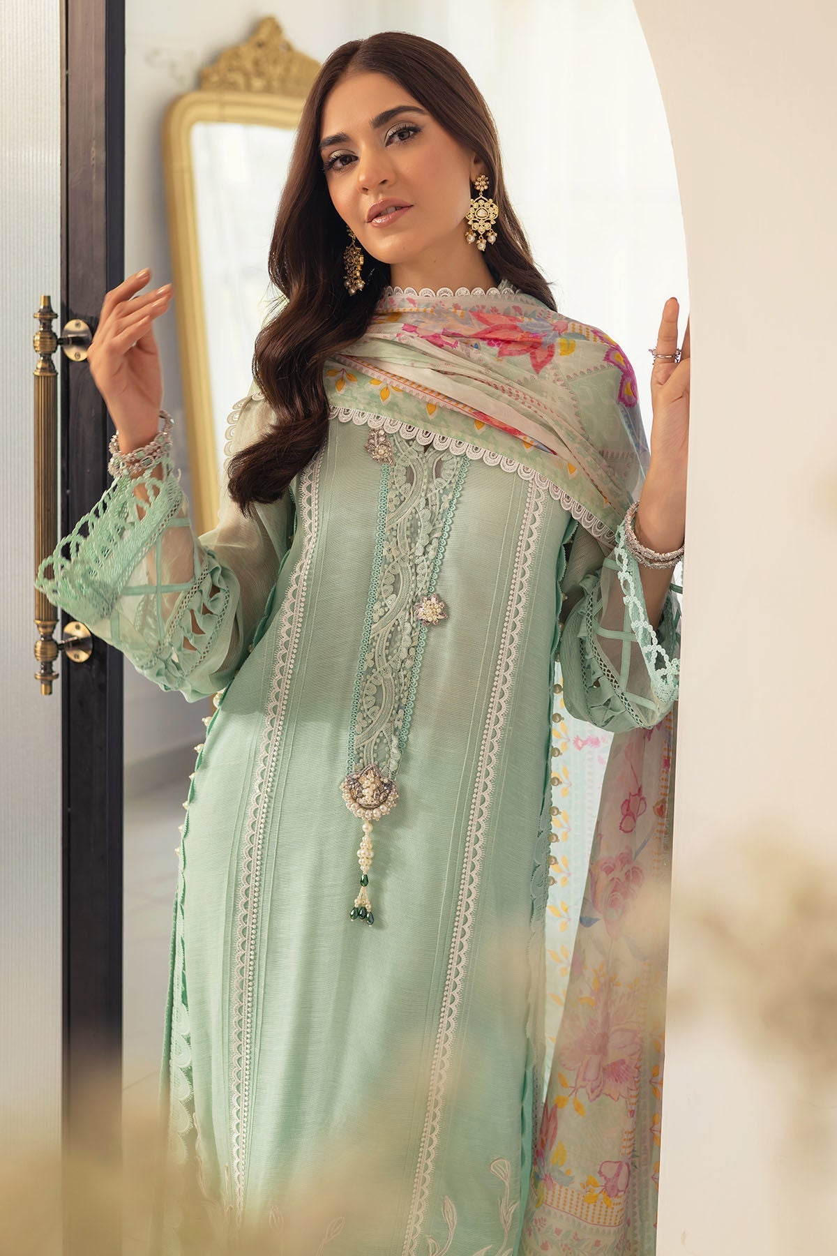 Annus Abrar | Designer Picks 24 | ZIKASHA - SHIRT, PANTS AND DUPATTA