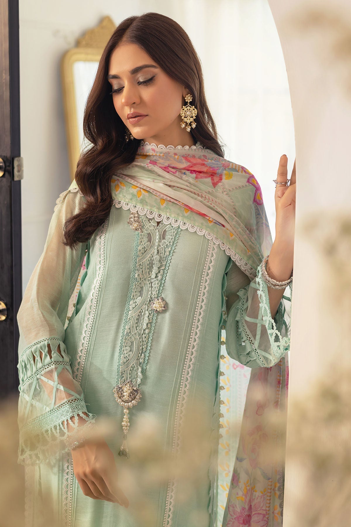 Annus Abrar | Designer Picks 24 | ZIKASHA - SHIRT, PANTS AND DUPATTA