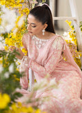 Farah Talib Aziz | Designer Picks 24 | OLEA BLUSH SILK SHIRT AND PRE-DRAPED DUPATTA