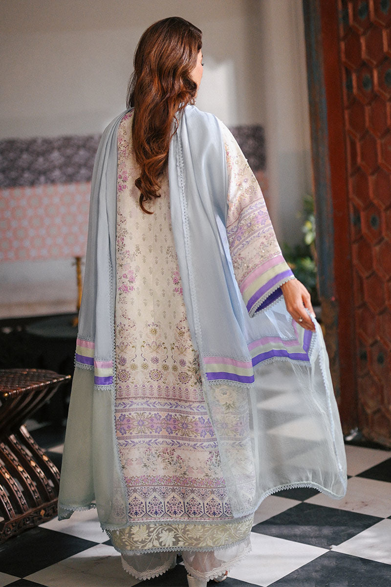 Ansab Jahangir | Digital Silk | Yelena Shirt and Dupatta