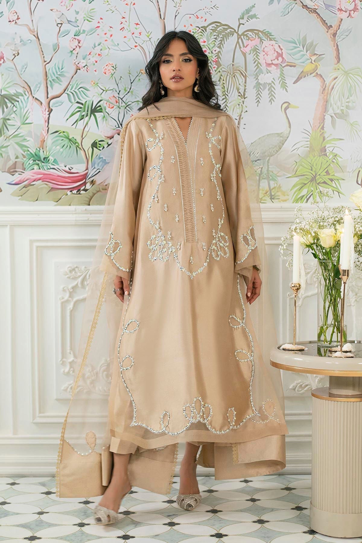 Annus Abrar | Sehr Eid Luxe | Alyra Sand