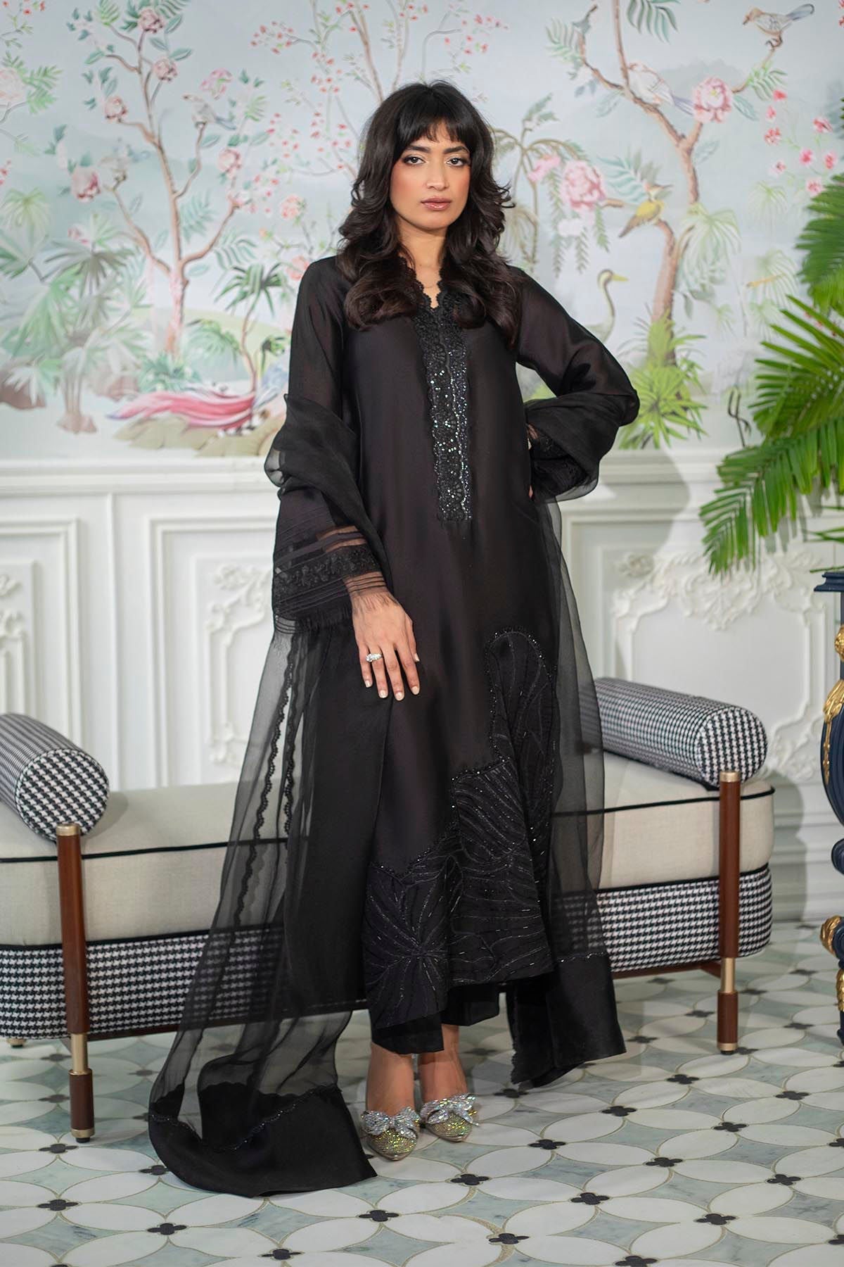 Annus Abrar | Sehr Eid Luxe | Lainey Black