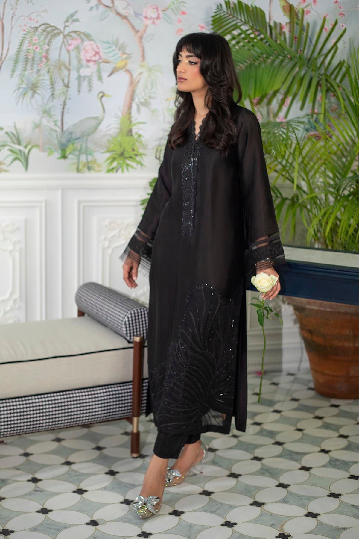 Annus Abrar | Sehr Eid Luxe | Lainey Black