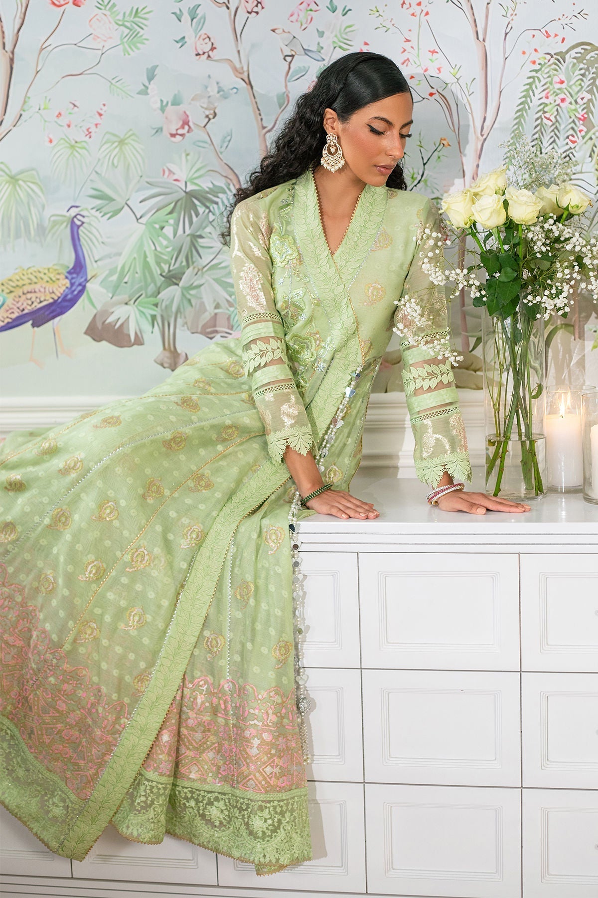 Annus Abrar | Sehr Eid Luxe | Nadi Mint