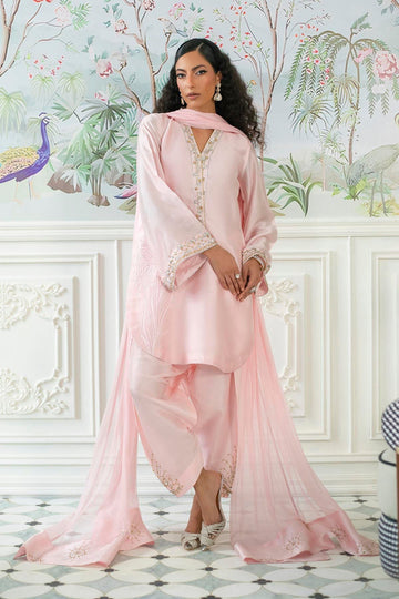 Annus Abrar | Sehr Eid Luxe | Melanie Rose Pink