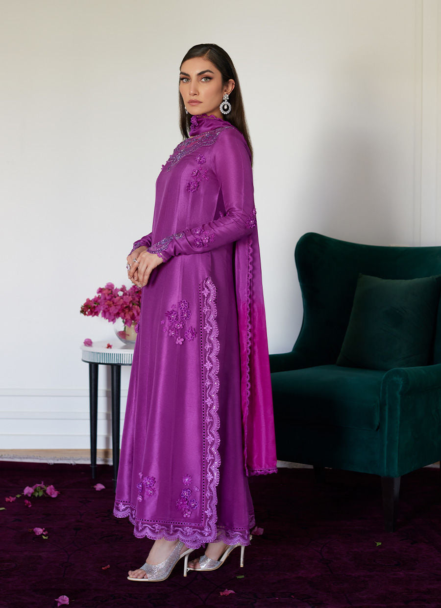 Farah Talib Aziz | Luna Eid Collection 24 | TIERRA MUTED MAGENTA - House Of Anaya
