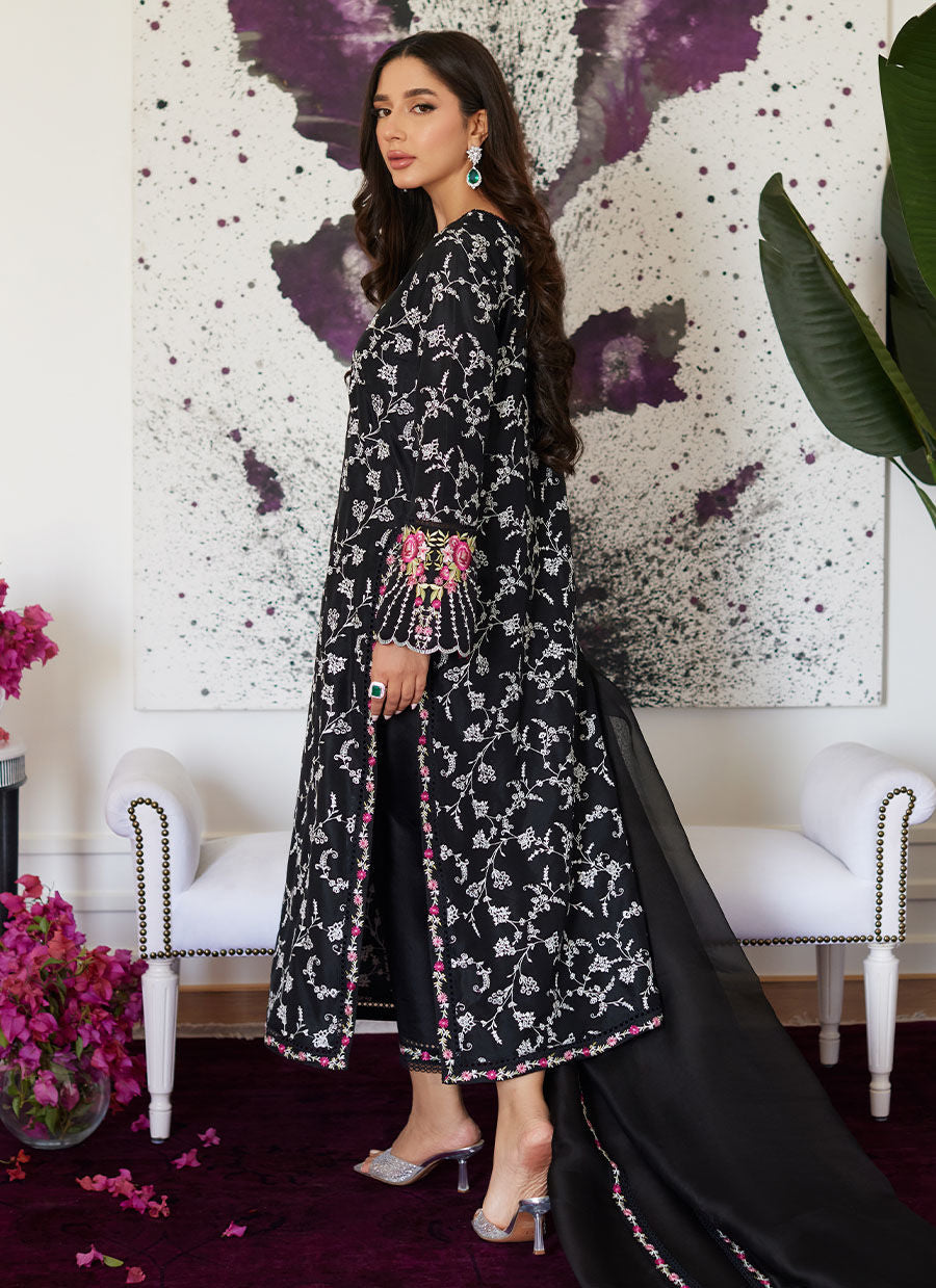 Farah Talib Aziz | Luna Eid Collection 24 | VITTORIA Black - House Of Anaya