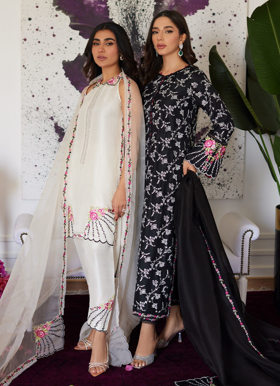 Farah Talib Aziz | Luna Eid Collection 24 | VITTORIA Black - House Of Anaya