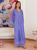 Farah Talib Aziz | Luna Eid Collection 24 | EVANTHIA PERIWINKLE - House Of Anaya