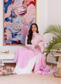 Farah Talib Aziz | Luna Eid Collection 24 | RELLIA BABY PINK - House Of Anaya