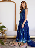 Farah Talib Aziz | Luna Eid Collection 24 | ELSYEE ROYAL BLUE - House Of Anaya
