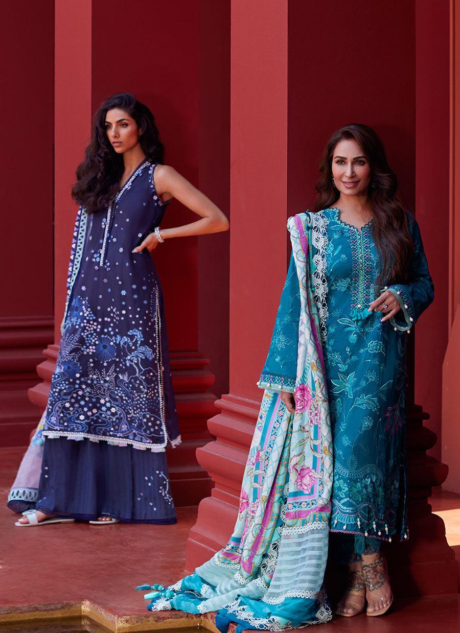Farah Talib Aziz - Moanna Teal - House Of Anaya