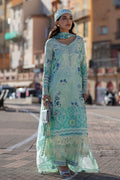 Ansab Jahangir | Zoha Luxury Lawn 25 | Ice Crystal