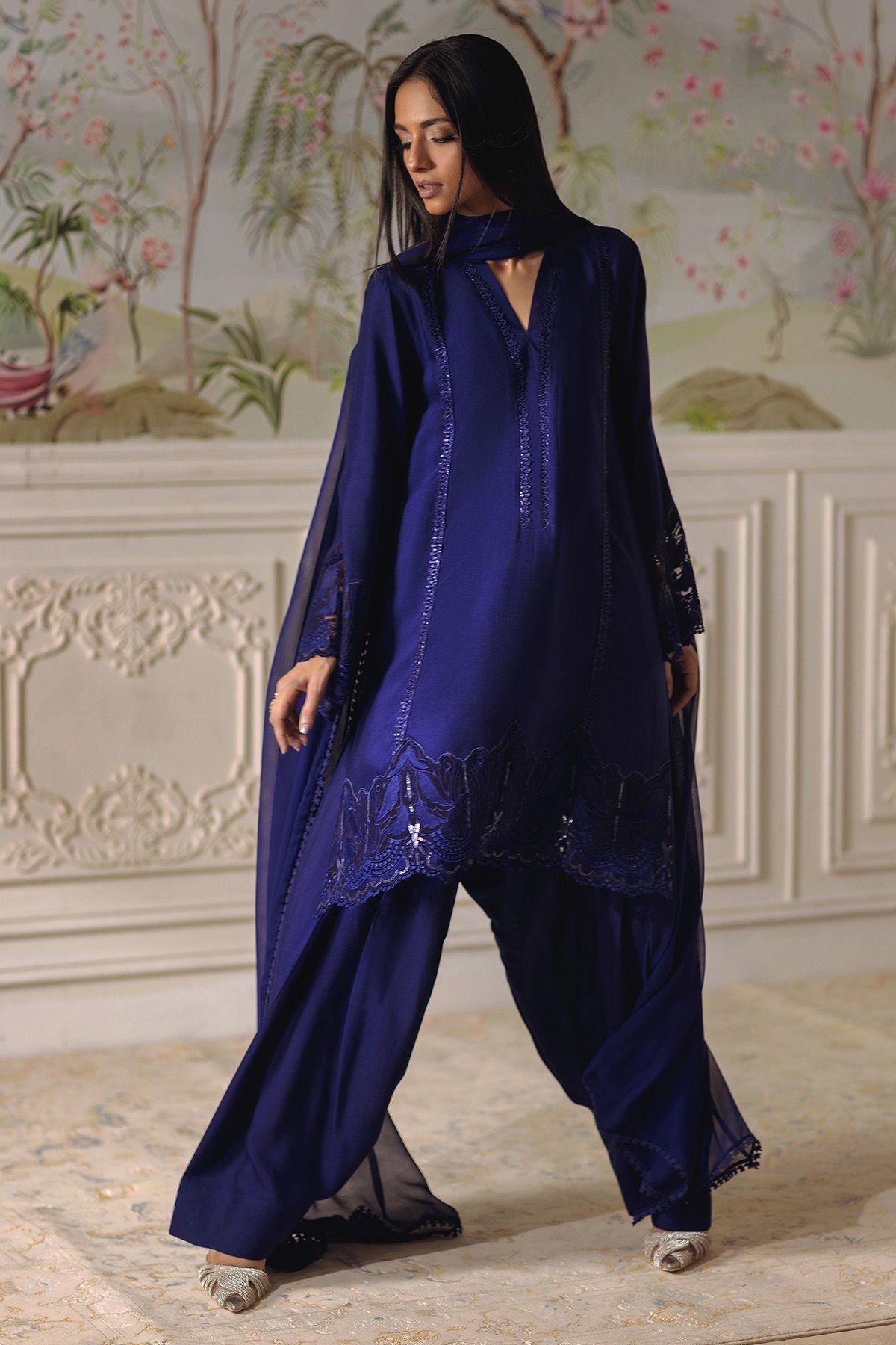 Annus Abrar | Elemental Festive | Baraan (Shirt, Pants and Dupatta)