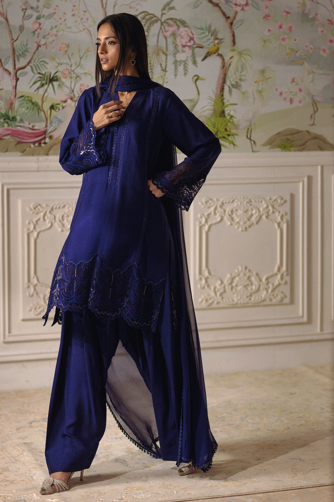 Annus Abrar | Elemental Festive | Baraan (Shirt, Pants and Dupatta)