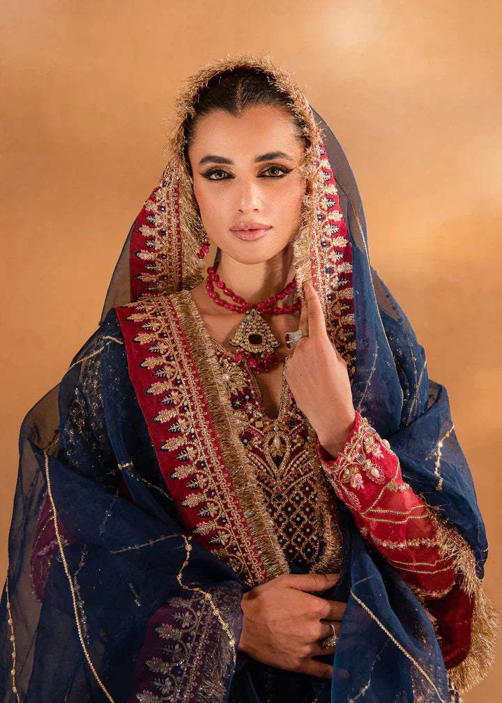 Maria Osama Khan | Sajni Wedding Festive | Mehram - House Of Anaya