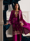 Farah Talib Aziz | Velvets The After Party | EMILI VELVET SHIRT AND DUPATTA