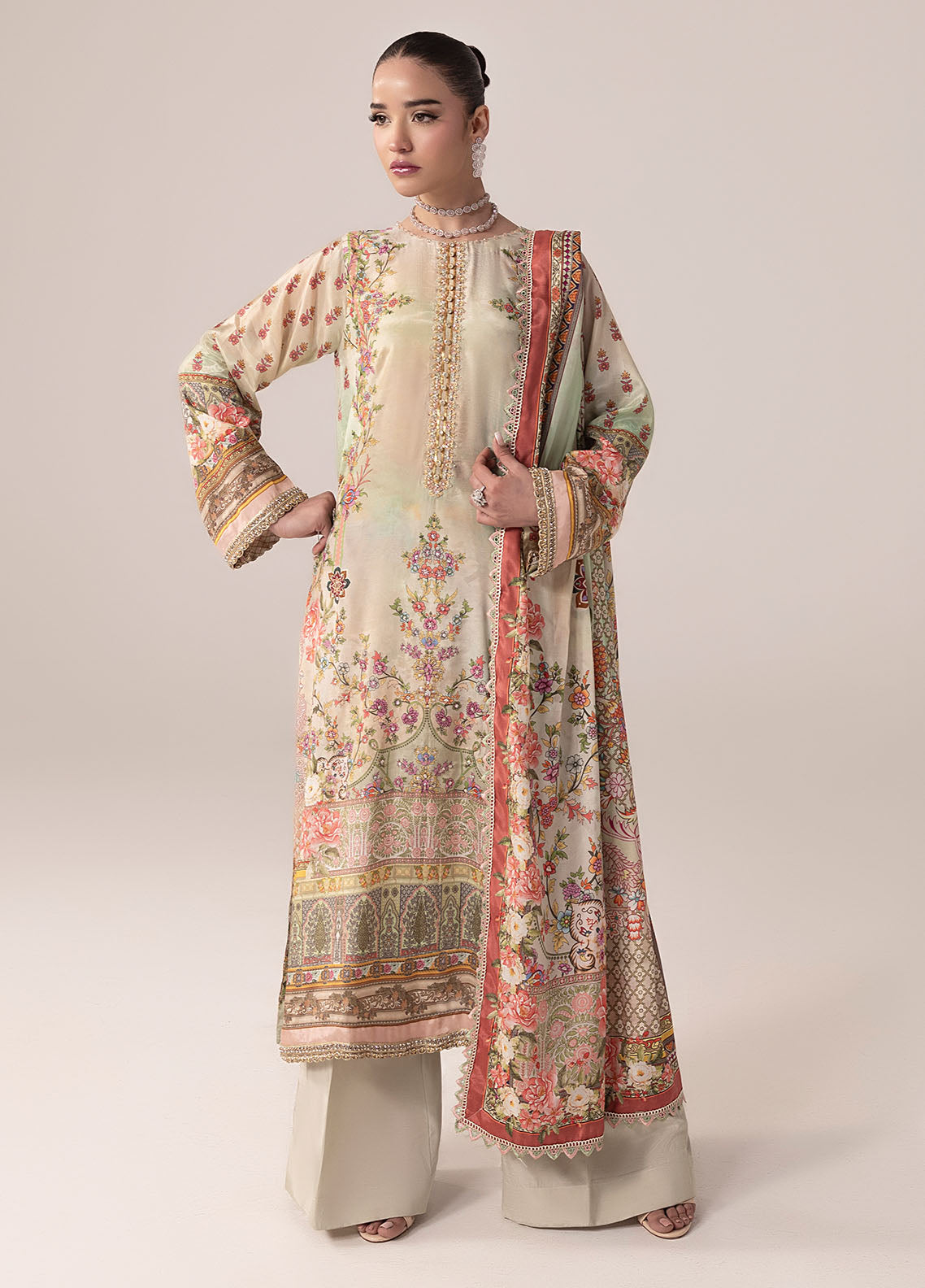 Sahane | Suay Silk Handwork Edit | CT-15004 AVA - SUAY - House Of Zarish