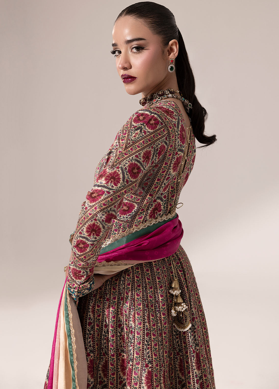 Sahane | Suay Silk Handwork Edit | CT-15001 LOREN - SUAY - House Of Zarish