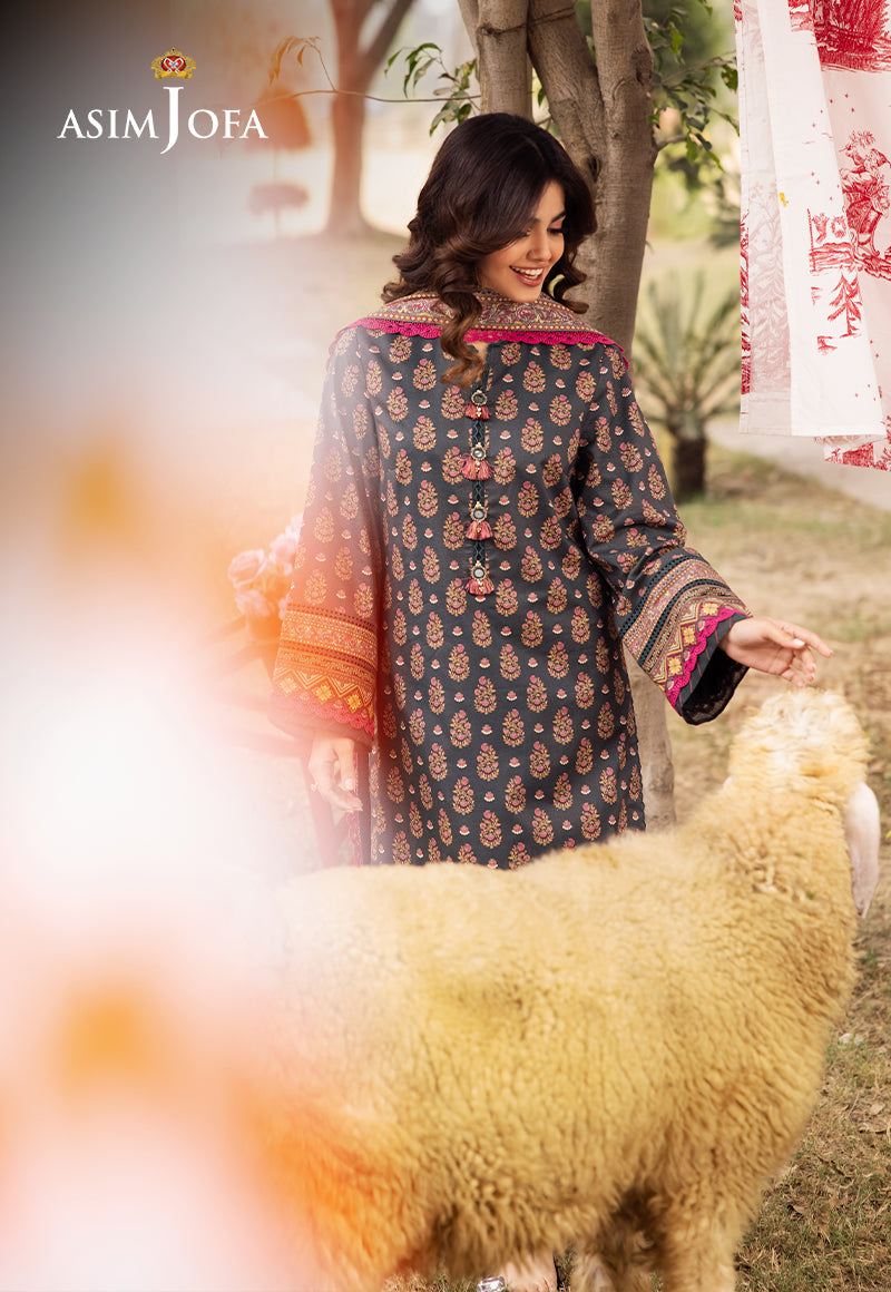 Asim Jofa | Prints Drop 2 | AJUBJ-49 - House Of Anaya