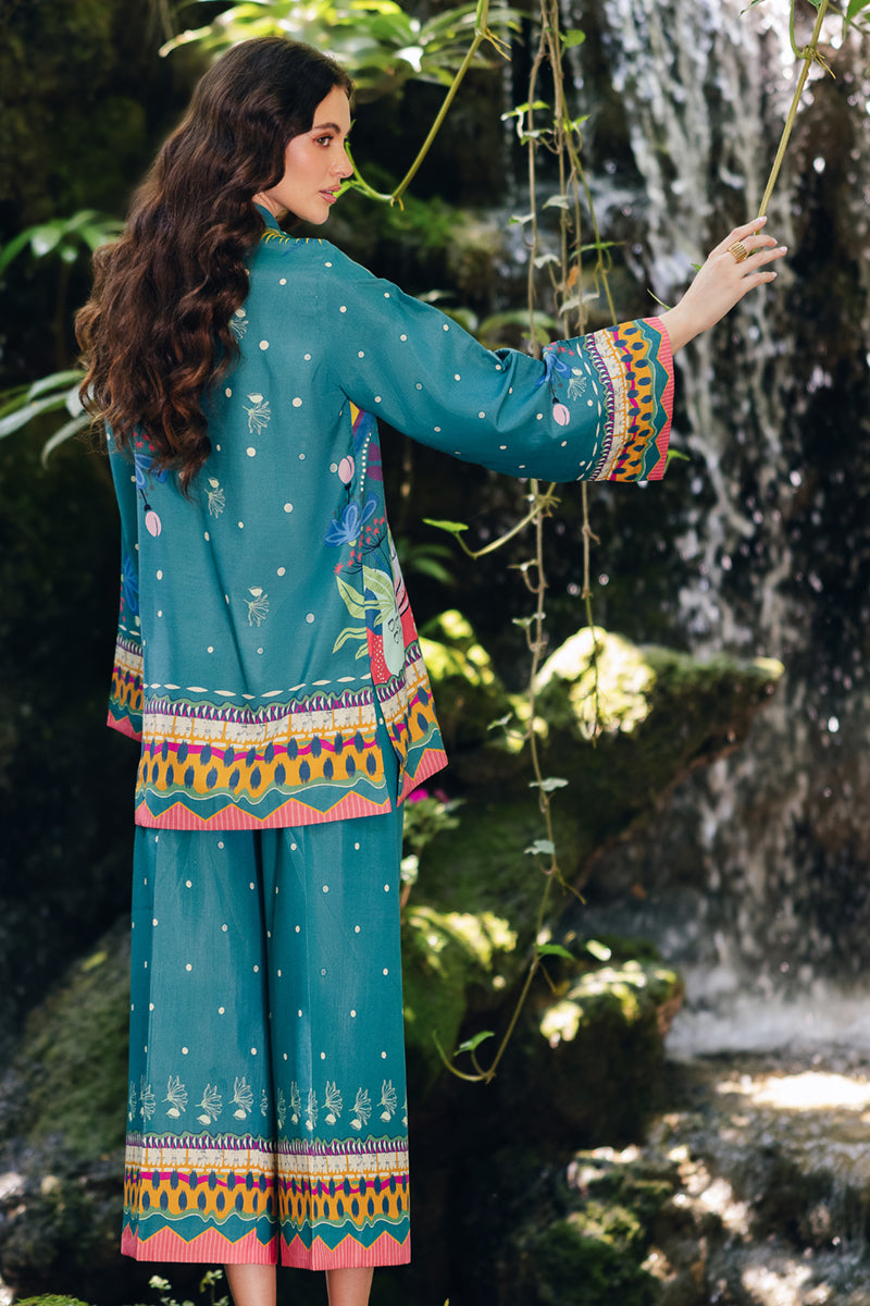 Qalamkar | Printed Co Ords 25 | OP-10 Liva