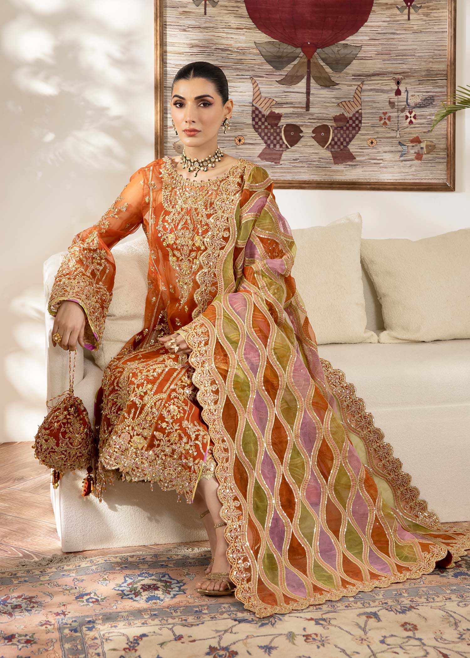 Kanwal Malik | Mirha Eid Luxury Pret 25 | Roshail