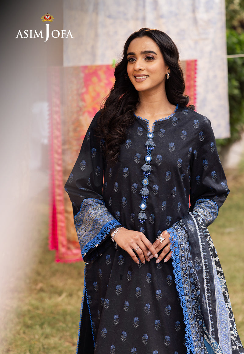 Asim Jofa | Prints Drop 2 | AJUBJ-55 - House Of Anaya
