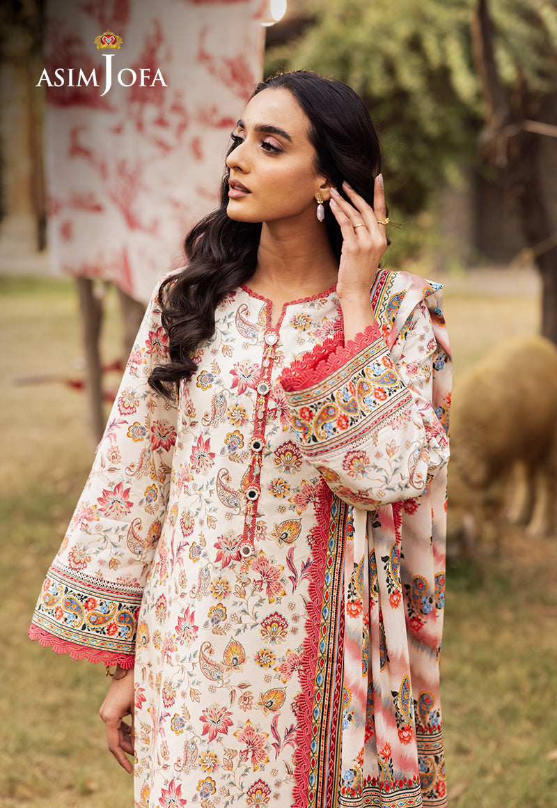 Asim Jofa | Prints Drop 2 | AJUBJ-50 - House Of Anaya