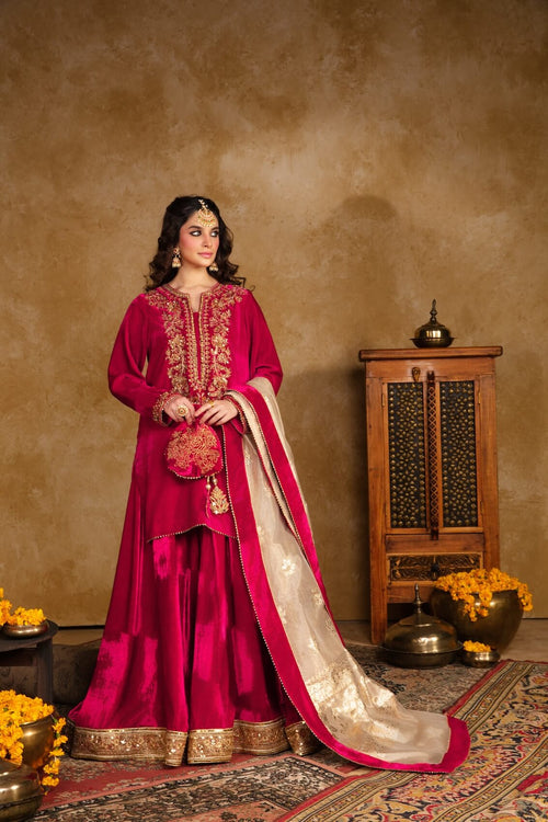 Maya | Raazi Velvet 24 | KASTURI - House Of Anaya