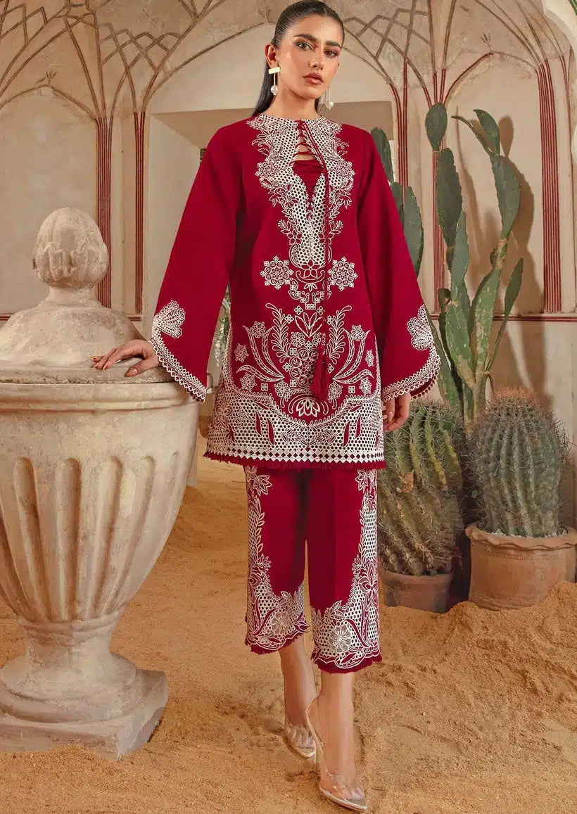 Crimson | Amal Winter 23 | Threads that Bind - CRWP 3B - House Of Anaya
