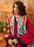 Saira Shakira | Raya Winter Stitched 23 | Crimson - House Of Anaya