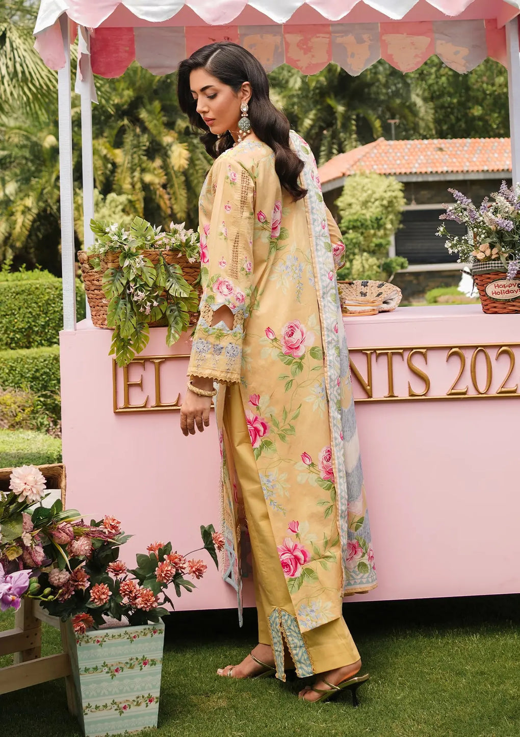 Elaf Premium | Printed Collection 24 | EEP-03A - Citrus Squad - House Of Anaya