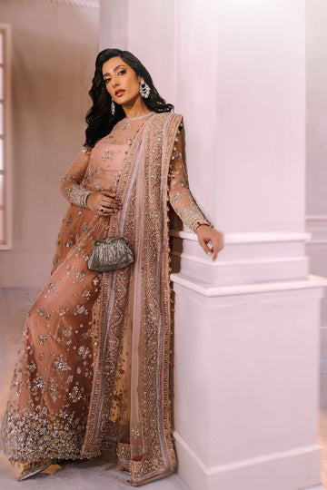 Elan | Demi Couture Onirique | ROSE P????CHE (EP-20180) - House Of Anaya
