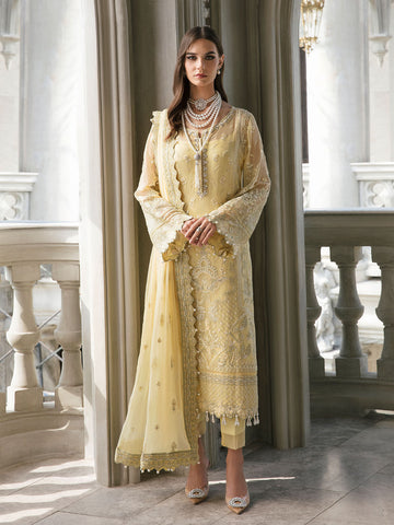 Gulaal | Embroidered Chiffon | SAHAR 04 - House Of Anaya