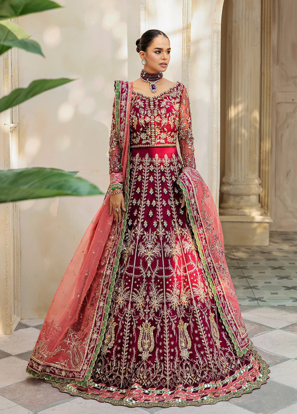 Gulaal | Wedding Formals | Ashmiza GL-WS-23V1-36 - House Of Anaya