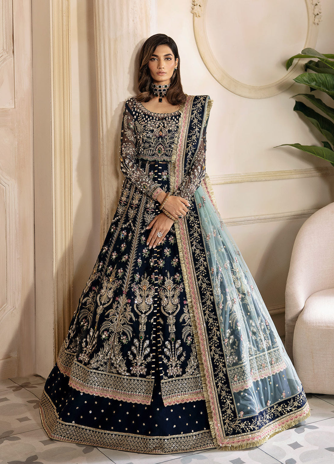 Gulaal | Wedding Formals | Shehnaz GL-WS-23V1-41 - House Of Anaya