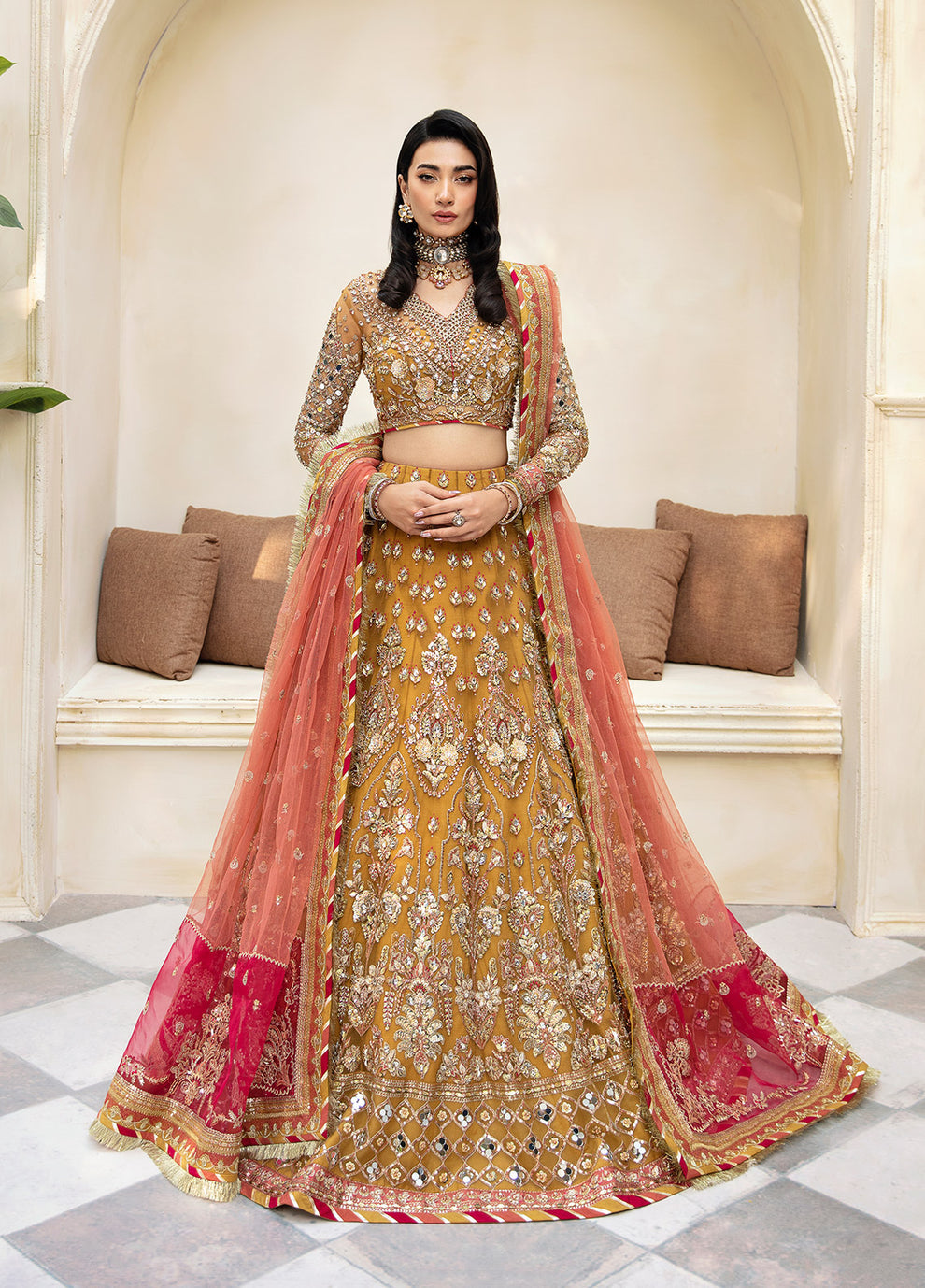 Gulaal | Wedding Formals | Miraas GL-WS-23V1-35 - House Of Anaya