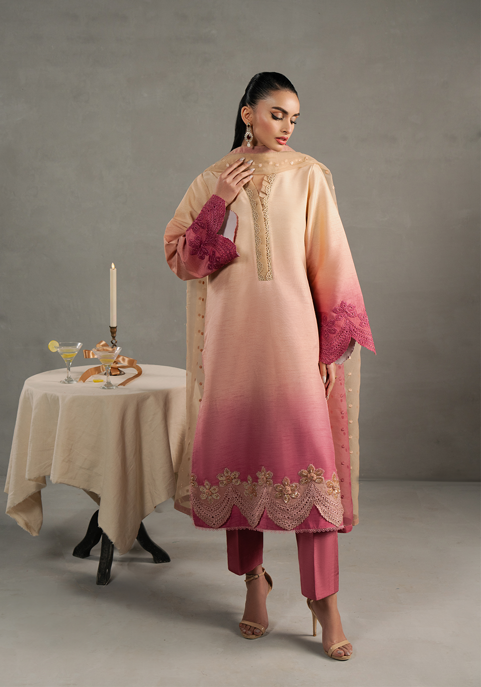 Zarqash | Silk Edit | ZQS 002 Ros??a - House of Zarish