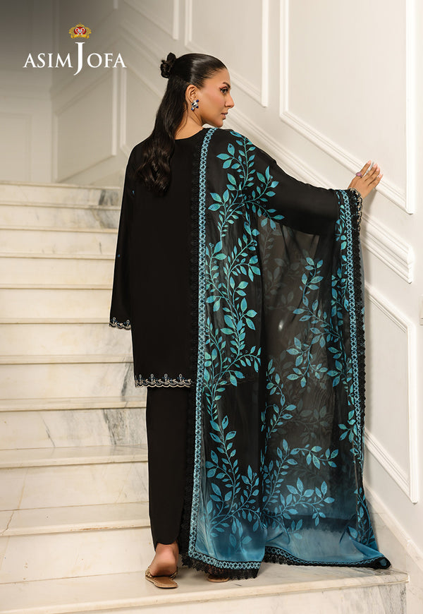 Asim Jofa | Summer Rhapsody | AJMCH-01 EMBROIDERED CAMBRIC