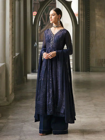Gulaal | Embroidered Chiffon 23 | MAYA 05 - House Of Anaya