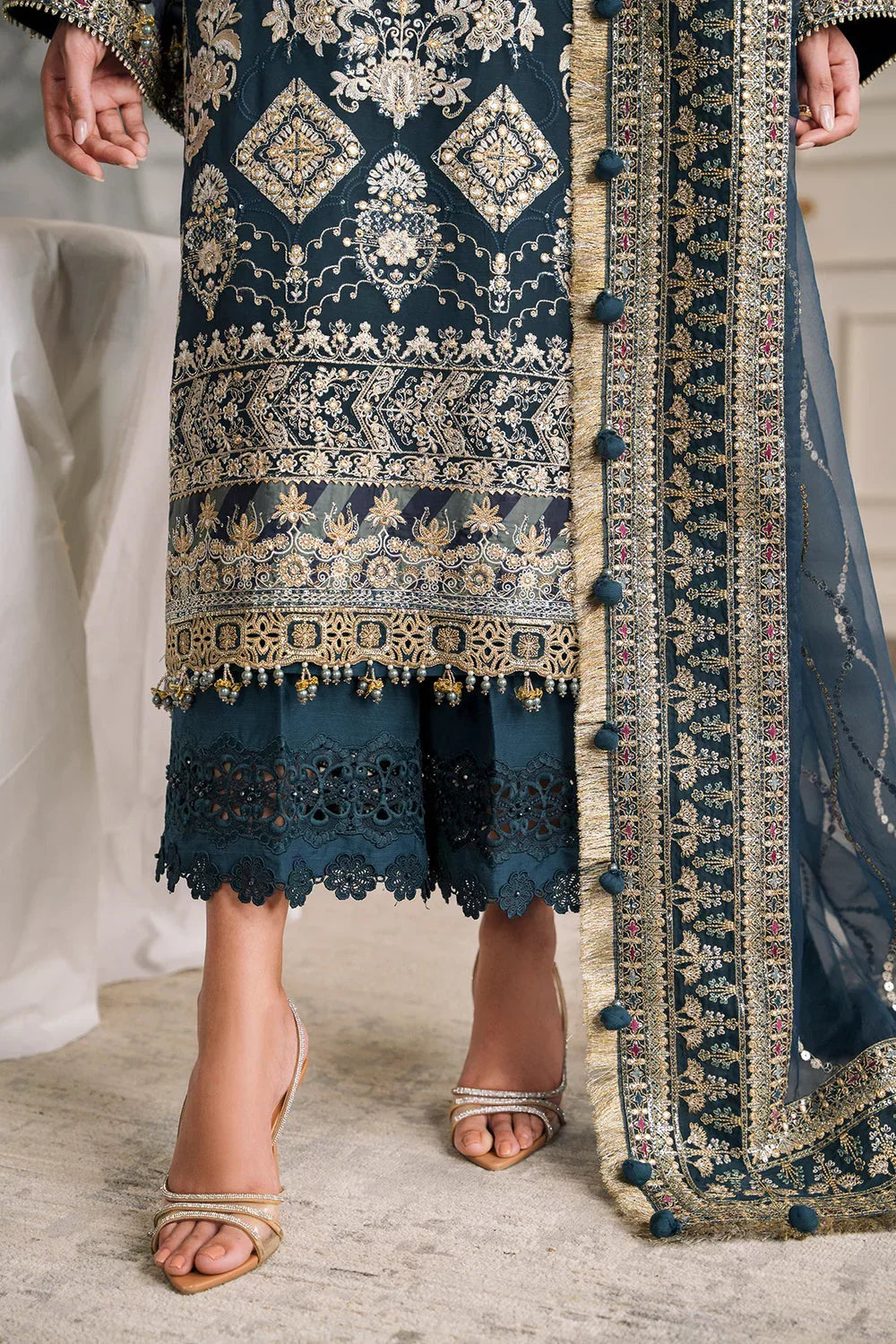Baroque | Chantelle Embroidered Collection | CH12-01 - House Of Anaya