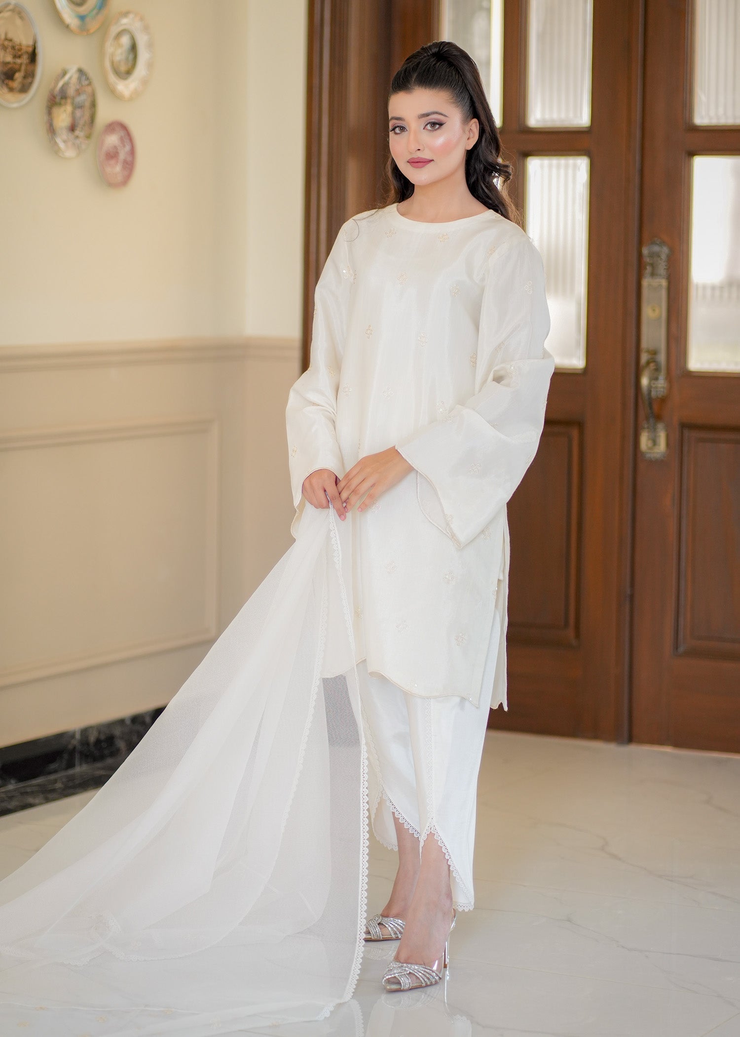 Fozia Khalid | Silk Spire | BLISS - House Of Zarish