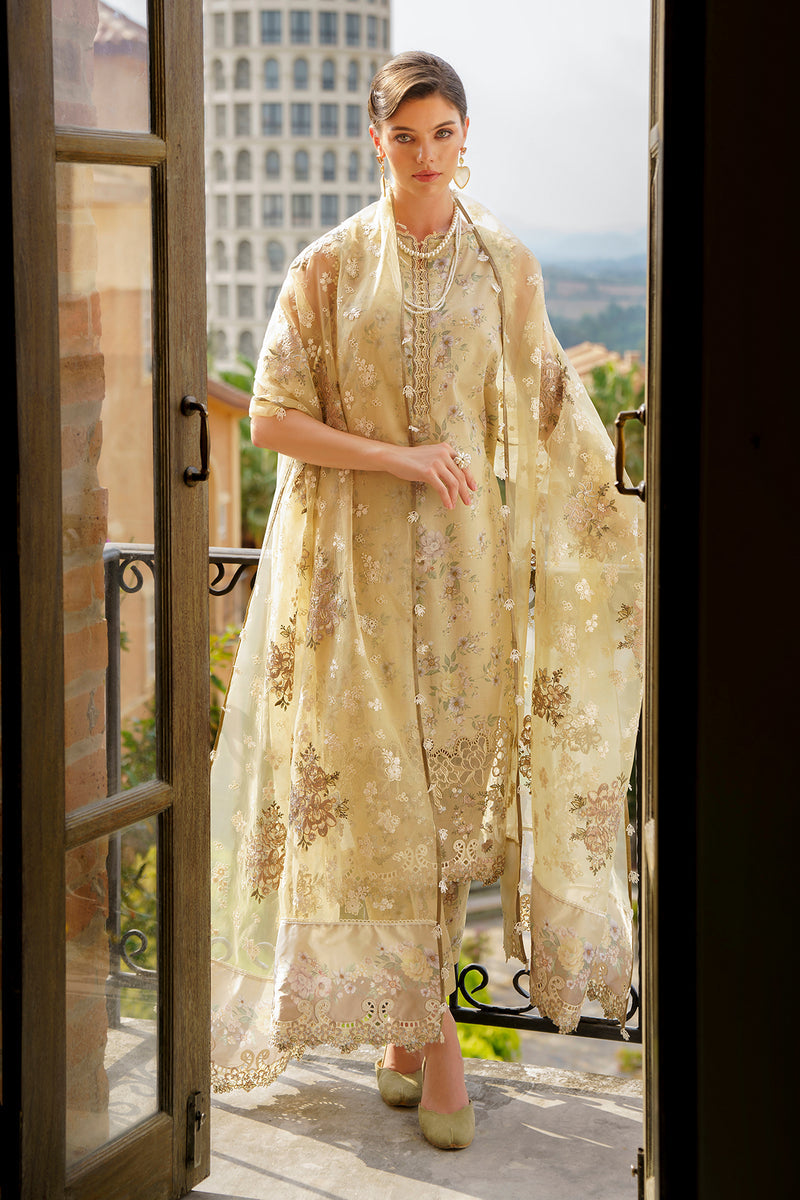 Baroque | Luxury Pret 24 | LAWN UF-584 - House Of Anaya